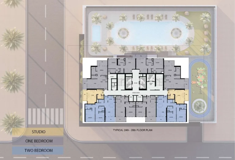 Elbrus Tower floor plan Поэтажный план