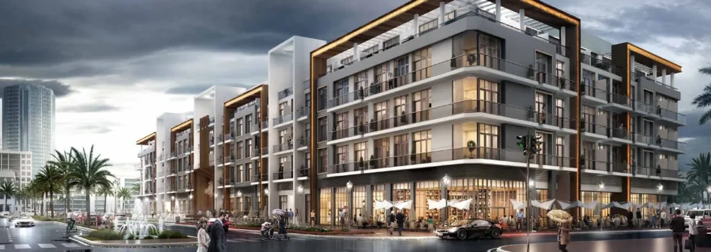 Elysee Heights by Pantheon Elysee Real Estate Development in Jumeirah Village Circle, Dubai