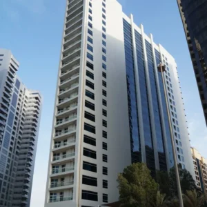tower exterior, Fahad 2, Barsha Heights, Dubai