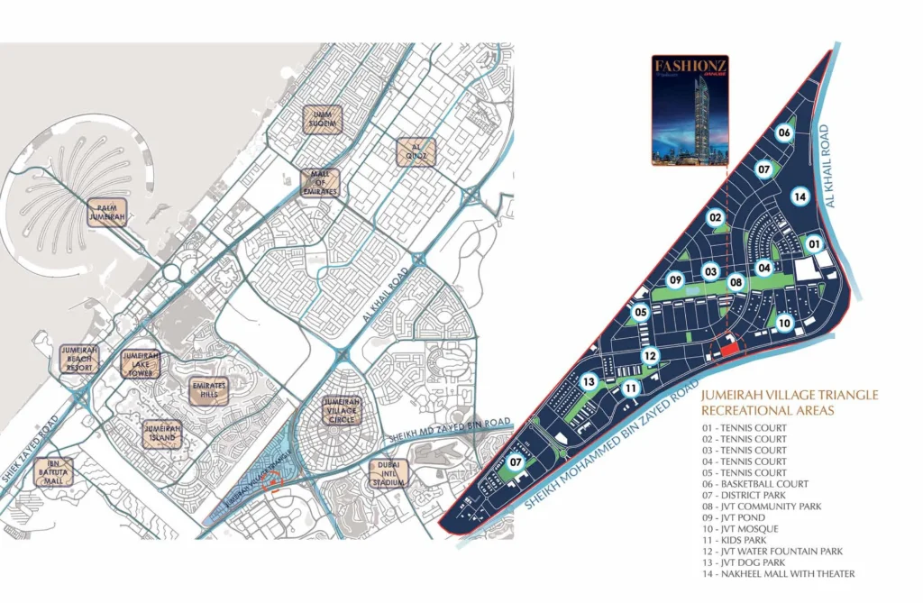 Fashionz 1 by Danube by Danube Properties Development L.L.C | DANUBE in Jumeirah Village Triangle, Dubai | Danube Properties in JVT District 4, Dubai