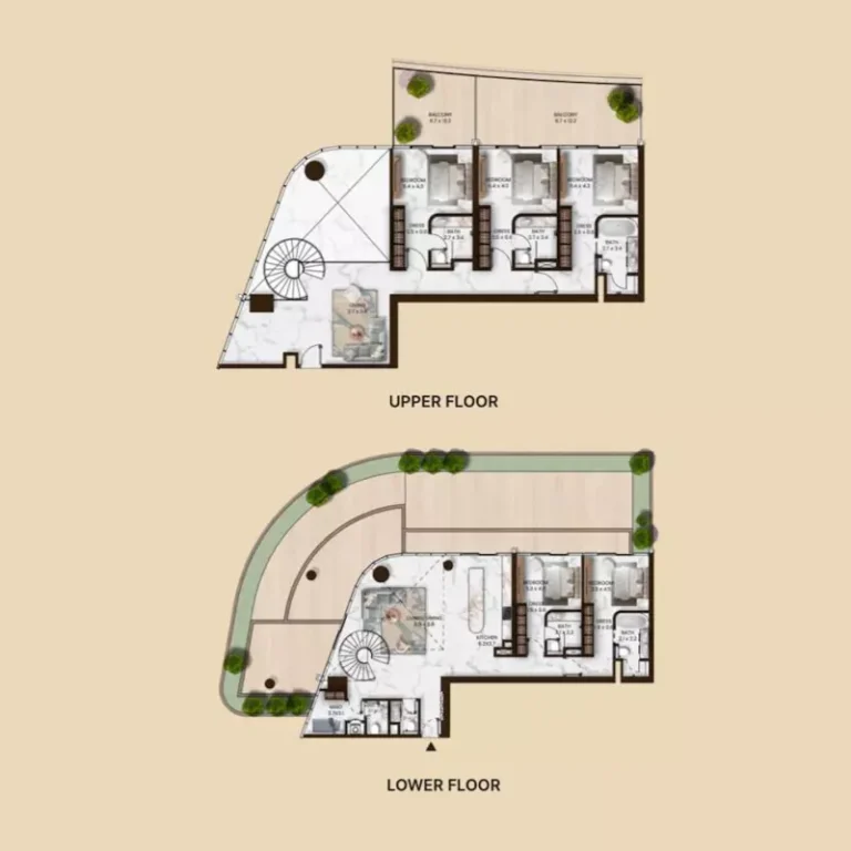 SAAS Hills floor plan 5 BR · 5978 sqft