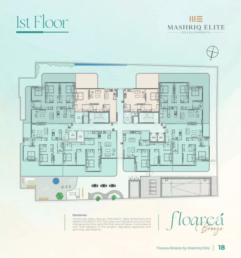 Floarea Breeze floor plan Поэтажный план