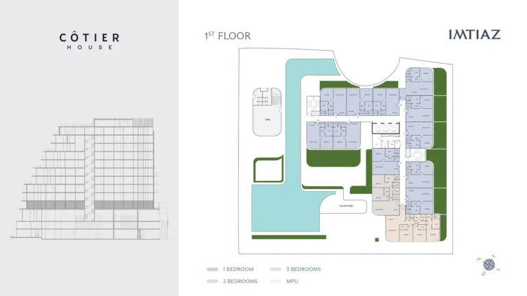 Cotier House floor plan Studio