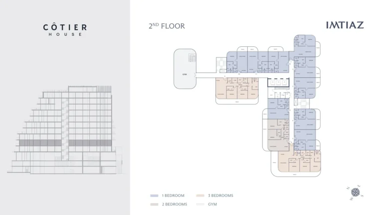 Cotier House floor plan Studio