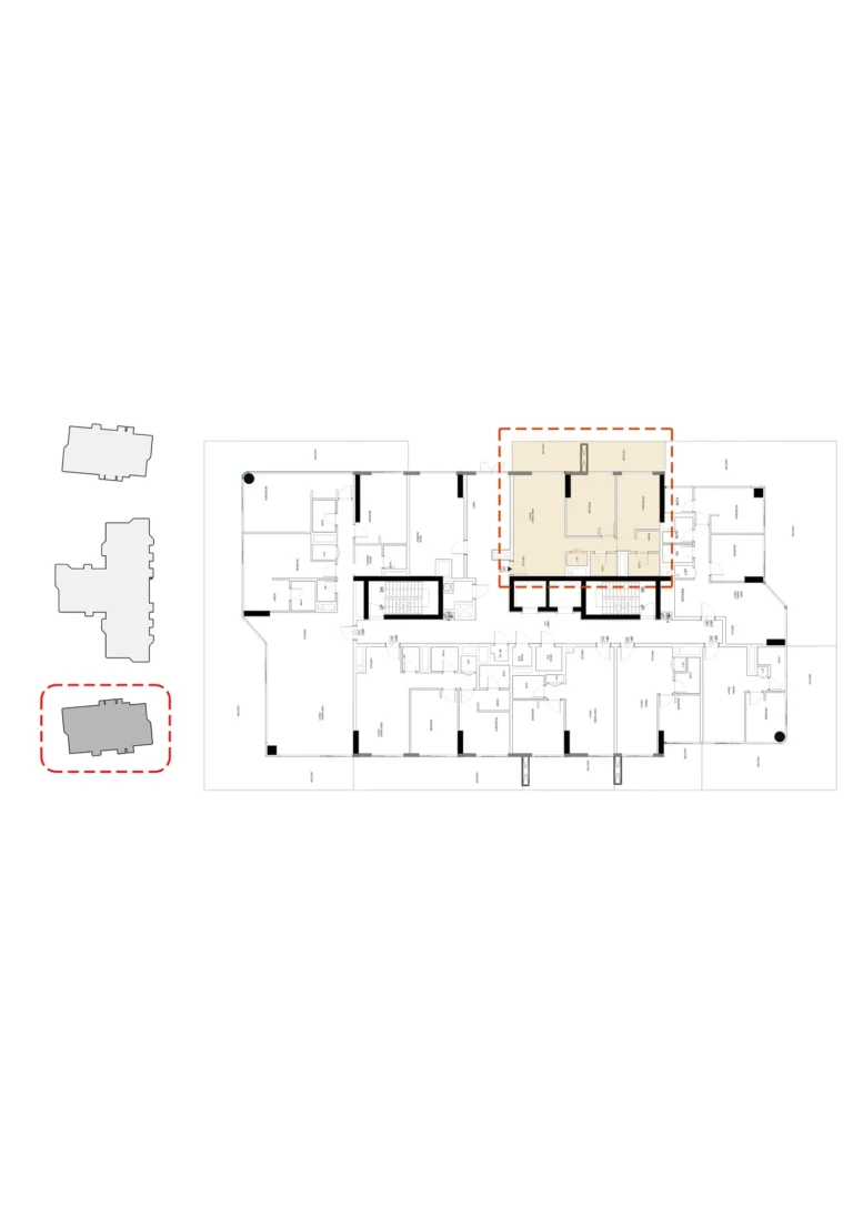Edgewater Residences floor plan 2-спальн.