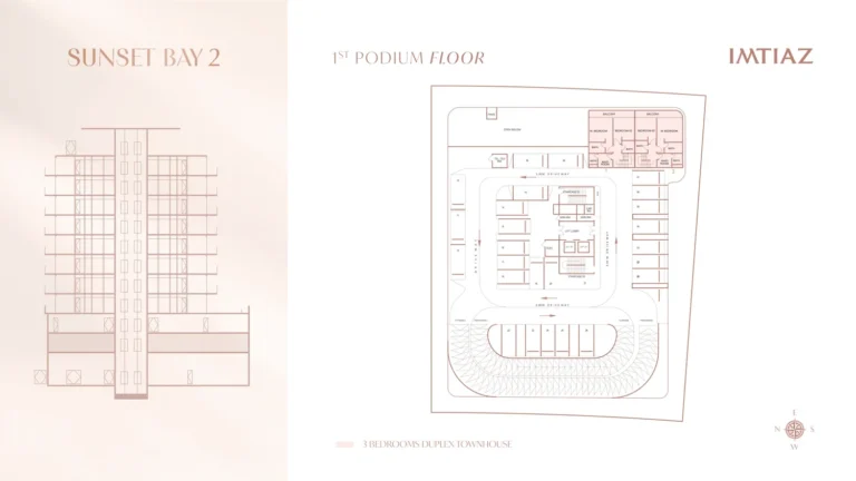 Sunset Bay 2 floor plan 3 BR