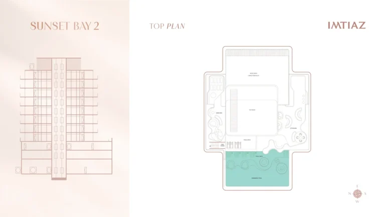 Sunset Bay 2 floor plan Studio