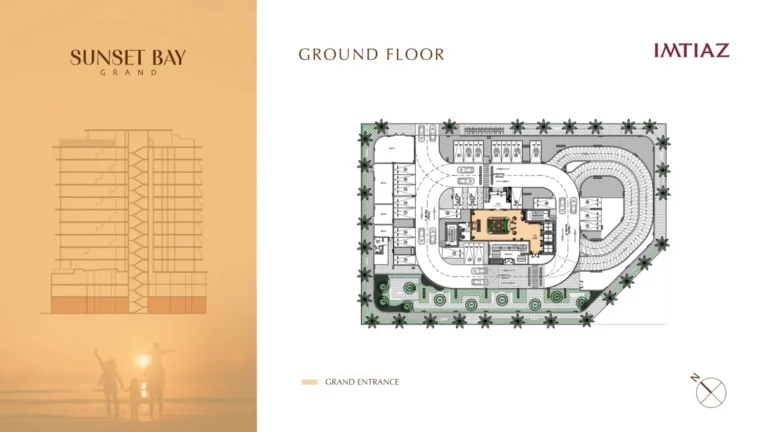 Sunset Bay Grand floor plan Studio