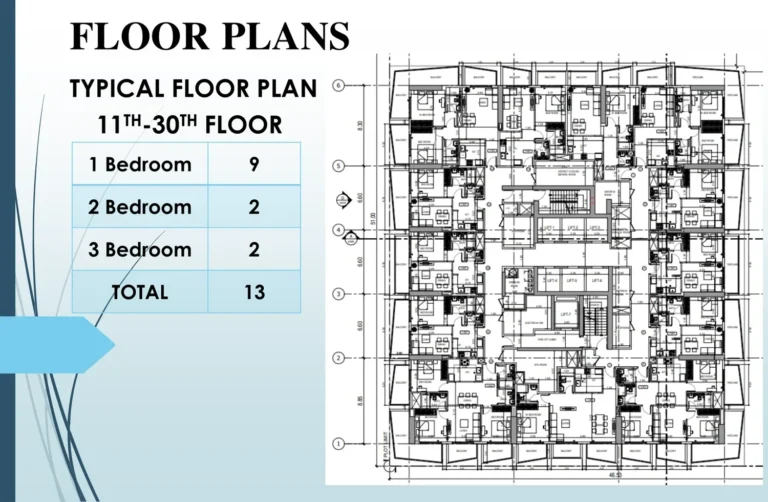 Binghatti Heights floor plan Студия