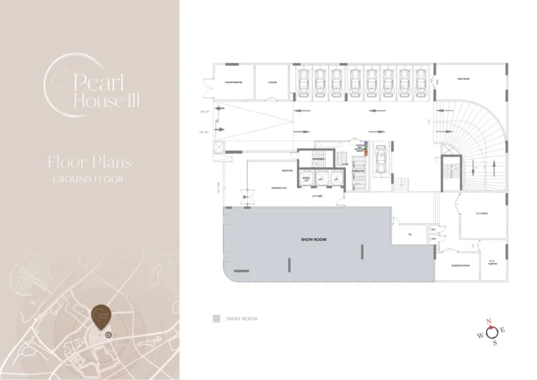 Pearl House 3 floor plan Studio