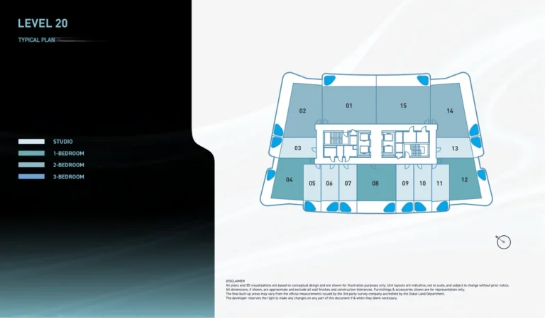 Hadley Heights 2 floor plan Студия