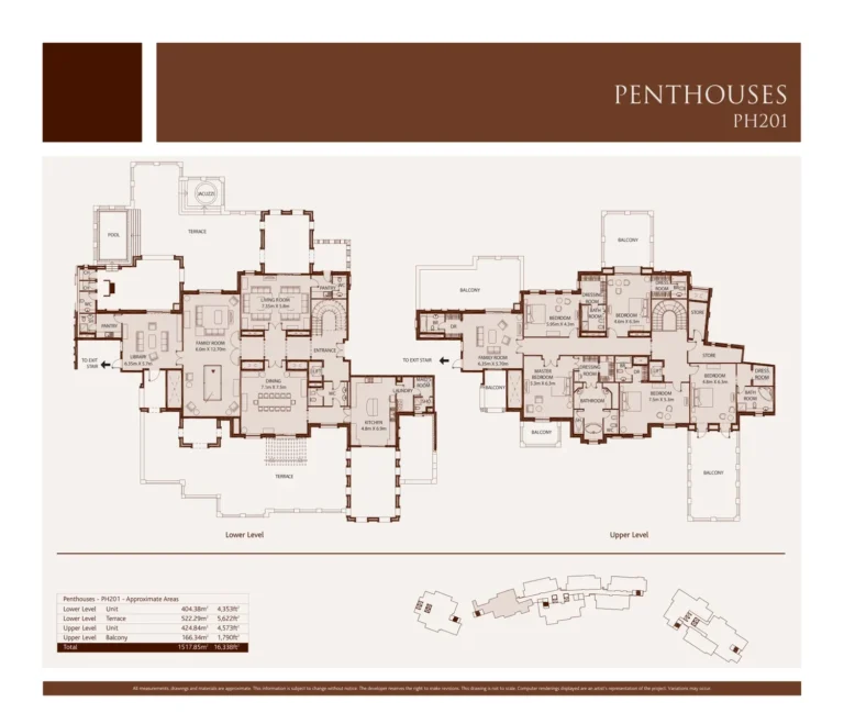 Kingdom of Sheba floor plan 6 BR · 16338 sqft