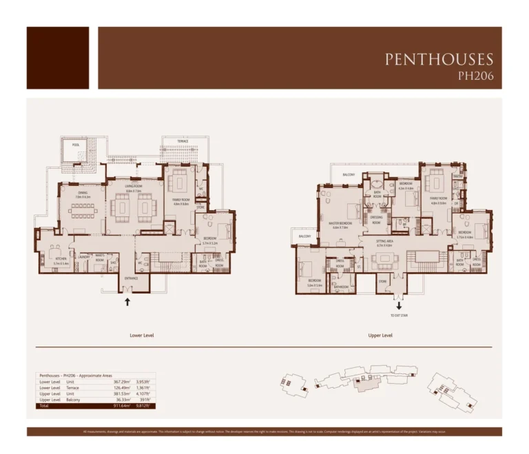 Kingdom of Sheba floor plan 4 BR · 9812 sqft