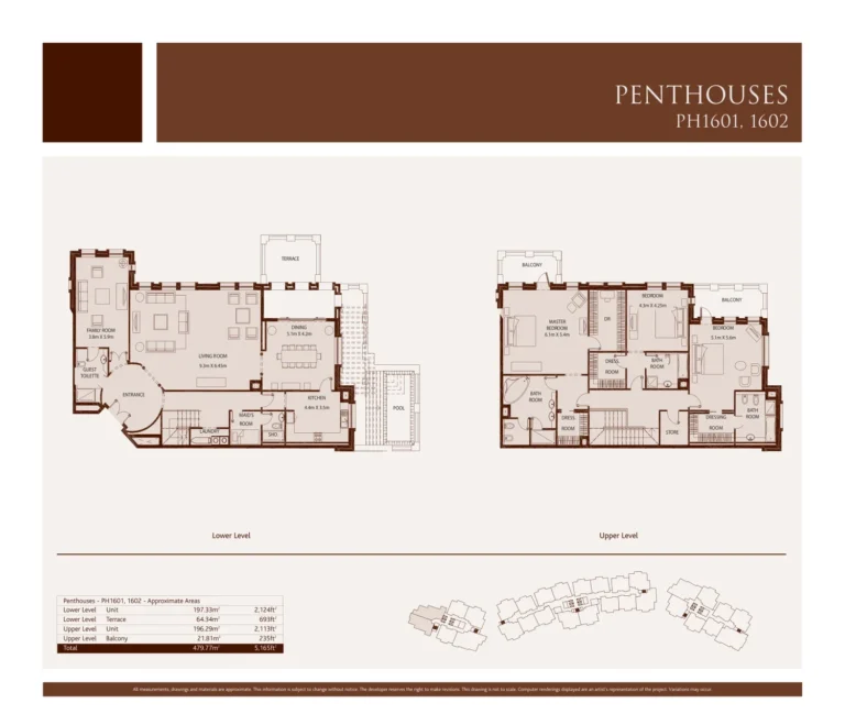 Kingdom of Sheba floor plan 3 BR · 5165 sqft