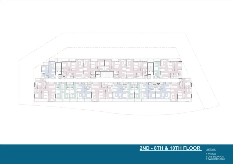 Verdana Residence 3 floor plan Студия