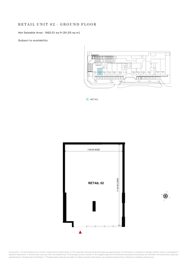 One Park Avenue floor plan Studio · 982 sqft