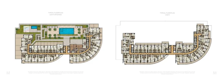 Damac Maison Majestine floor plan Studio