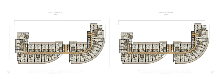 Damac Maison Majestine floor plan Studio
