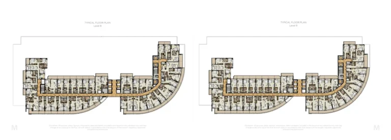 Damac Maison Majestine floor plan Studio