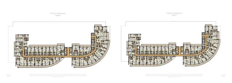 Damac Maison Majestine floor plan Studio