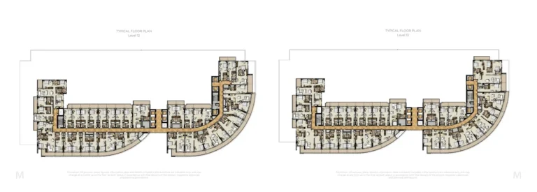 Damac Maison Majestine floor plan Studio