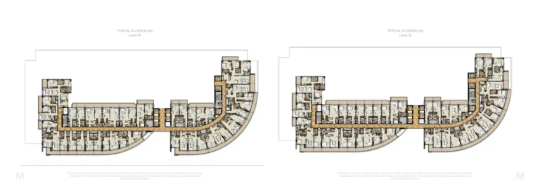 Damac Maison Majestine floor plan Studio