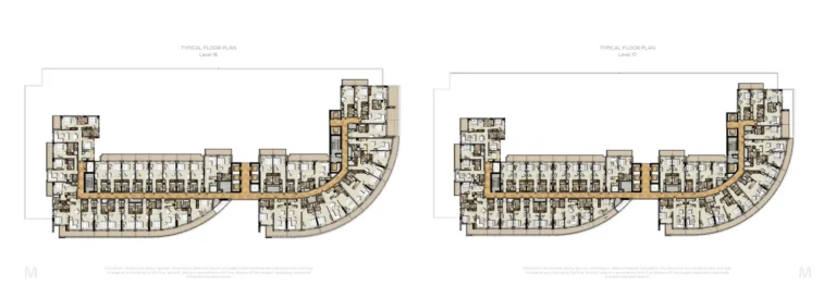Damac Maison Majestine floor plan Studio