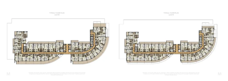 Damac Maison Majestine floor plan Studio