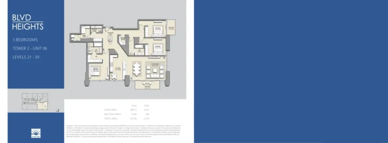 Boulevard Heights floor plan 2 BR · 1680 sqft