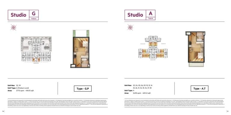 Roy Mediterranean Serviced Apartments floor plan 1-спальн. · 895 sqft