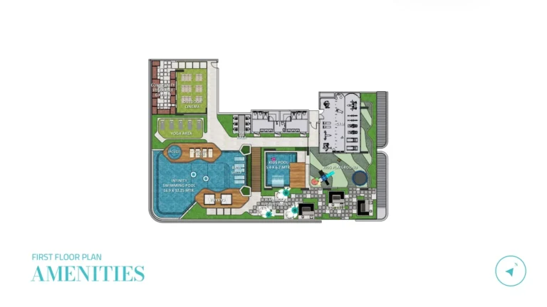 997 Residences floor plan Studio