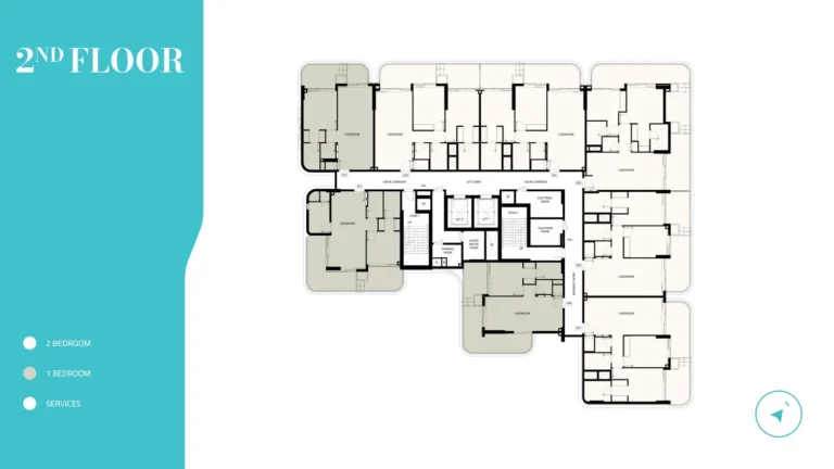 997 Residences floor plan Studio