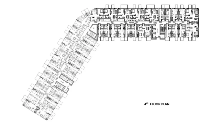 Farhad Azizi Residence floor plan Студия