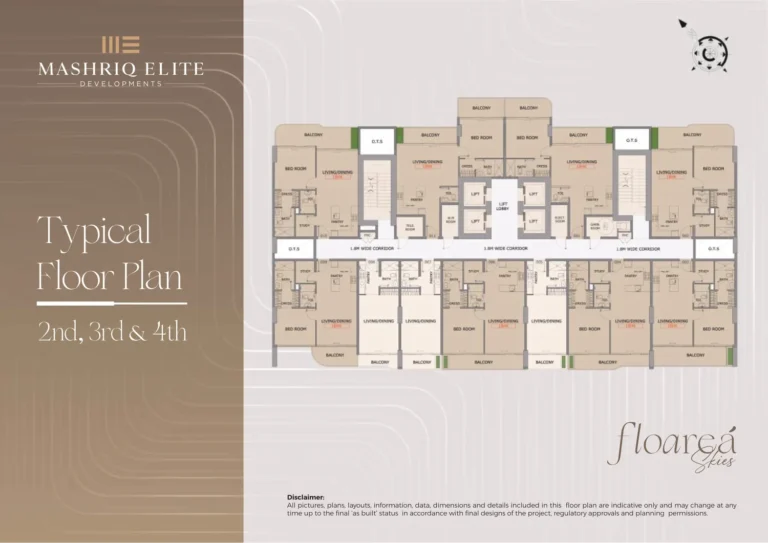 Floarea Skies floor plan Studio