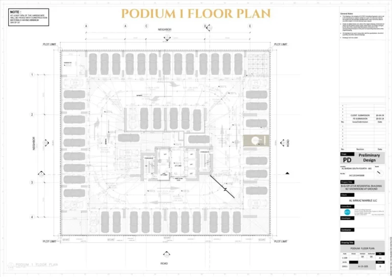 Q Gardens Aliya floor plan Studio