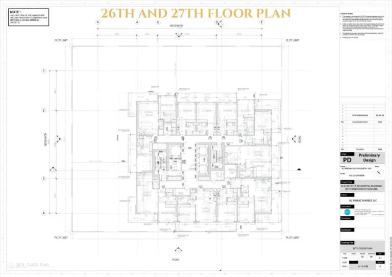 Q Gardens Aliya floor plan Studio