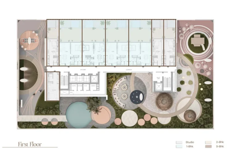 Legado By Prescott floor plan Studio