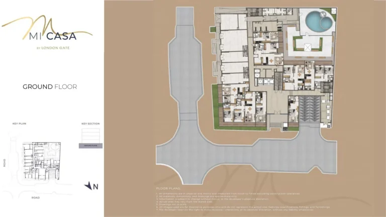 Mi Casa by London Gate floor plan Студия