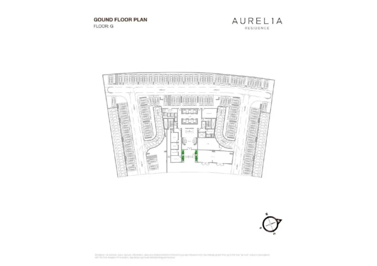 Aurelia Residence floor plan Studio