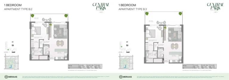 Erin at Central Park floor plan 1 BR · 920 sqft