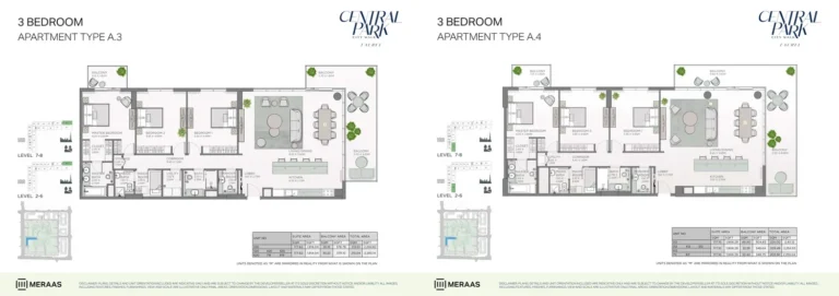 Laurel at Central Park floor plan 2-спальн.