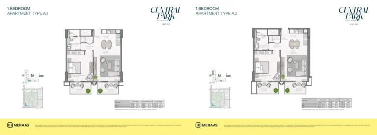 Thyme at Central Park floor plan 1 BR · 753 sqft