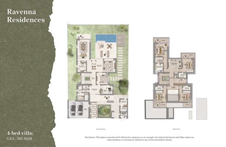 The Wilds Residences floor plan 4-спальн.