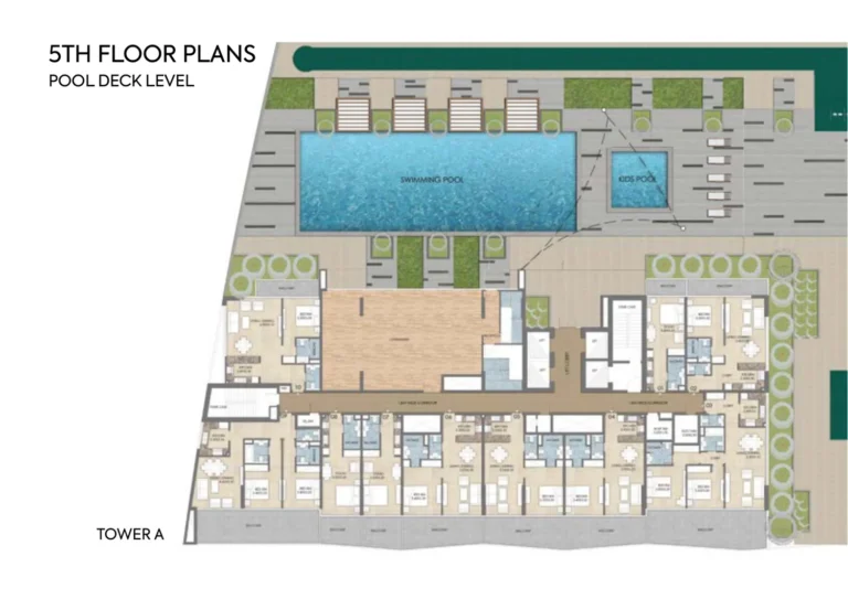 Bloom Heights floor plan Studio