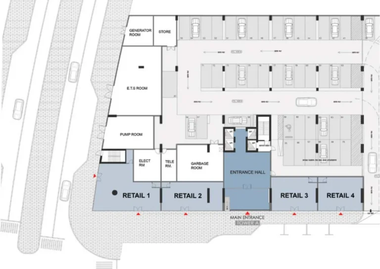 Bloom Heights floor plan Studio