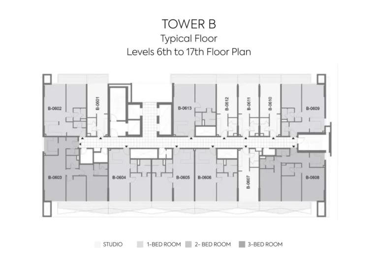 Bloom Heights floor plan Studio