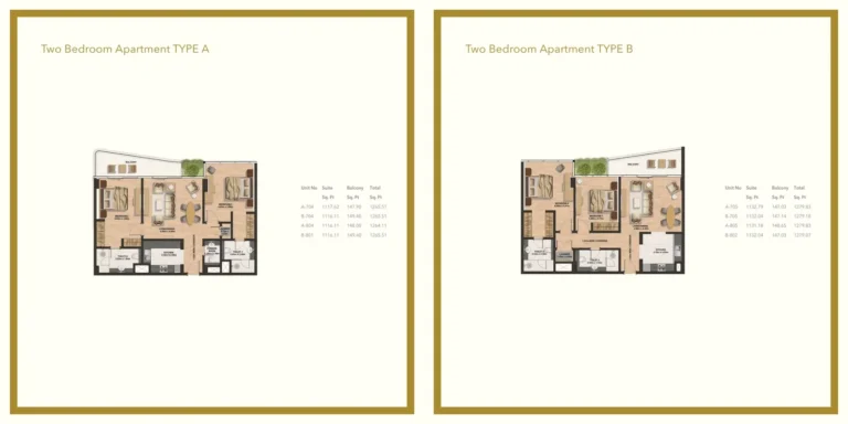 Gemini Splendor floor plan 1-спальн. · 889 кв. фут