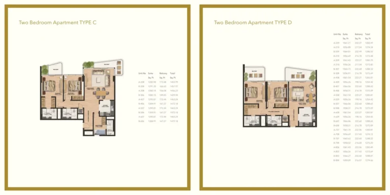 Gemini Splendor floor plan 1-спальн. · 892 кв. фут