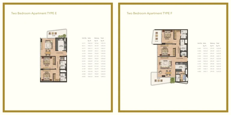 Gemini Splendor floor plan 1-спальн. · 870 кв. фут
