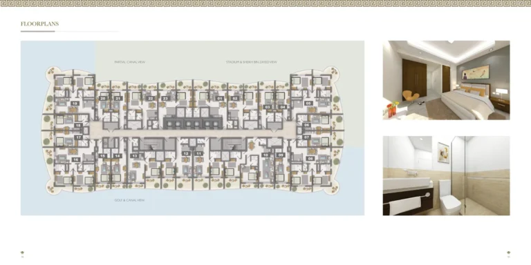 Hera Tower floor plan Студия